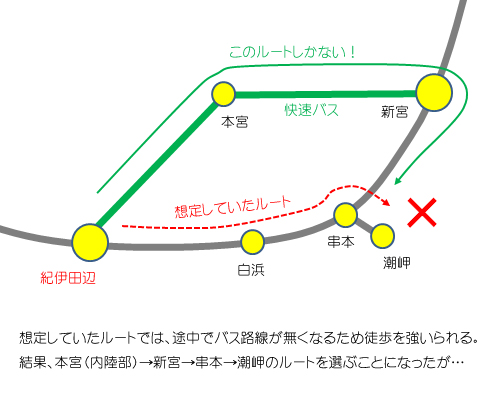 ローカル路線バス乗り継ぎの旅 第21弾はコーヒー一杯で失敗 路線バス運転士こーくんのブログ